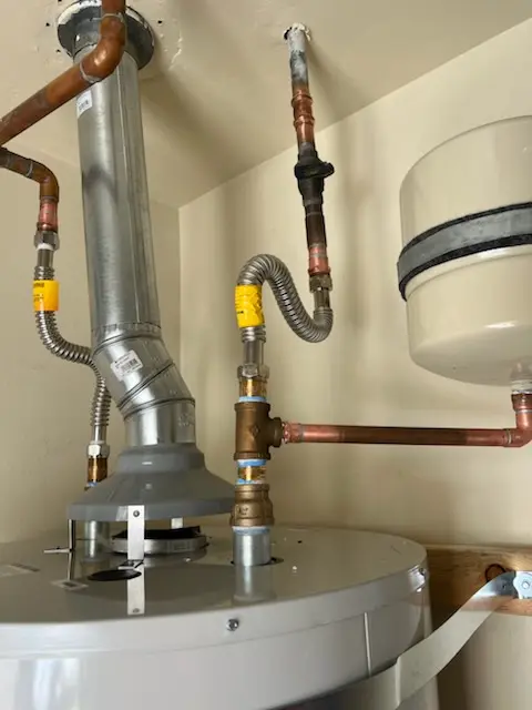Water heater installation and plumbing repair in Cooper